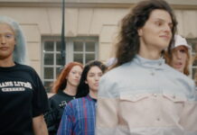 Males's model for spring-summer 2026? It's political!