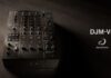 The DJM-V5 from AlphaTheta: 3 channels, 4-band EQ, V10 sound – no Beat FX or crossfader.