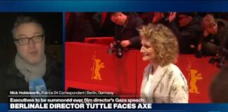 Berlinale executives summoned over movie director's anti-Israel speech