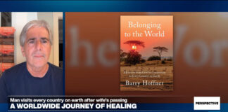 Creator Barry Hoffner on overcoming grief by means of travelling to each nation on Earth