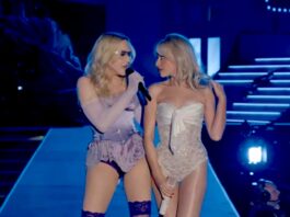 Madonna Visitors With Sabrina Wood worker At Coachella