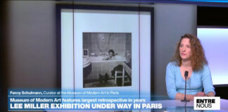 New Paris exhibition showcases paintings of US photographer and warfare reporter Lee Miller