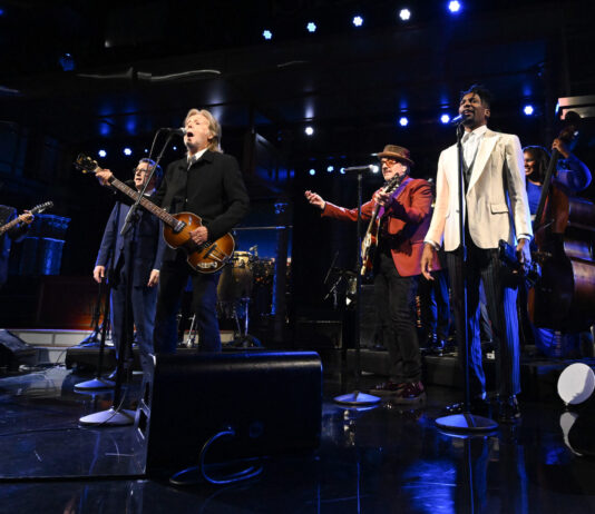 Stephen Colbert, Paul McCartney Say Adios To ‘Past due Display’