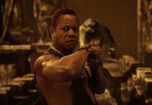 Cuba Gooding Jr. & The Mummy 3 Famous person Solid in Primary Motion Mystery