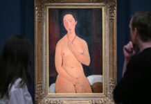 Modigliani nude units Ecu public sale file at London artwork sale