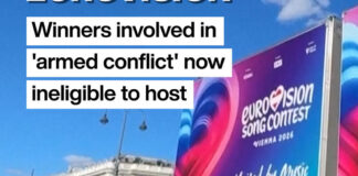 Eurovision: Winners occupied with 'armed warfare' now ineligible to host contest