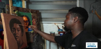 Nigerian artist transforms peculiar clay into intricate artworks