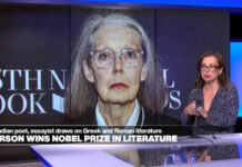 Canadian poet and writer Anne Carson wins Nobel Prize in Literature