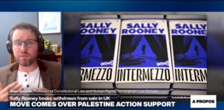 Sally Rooney's books can’t be bought in UK amid Palestine Motion ban, writer says